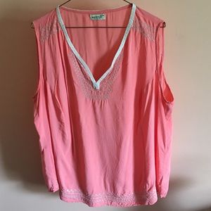 Size 2x embroidered top